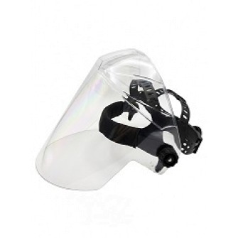 Щиток лицевой JVS-321 Heavy Duty-2 JETA SAFETY из оптически прозрачного поликарбоната