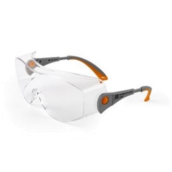 Очки защитные JSG-3911 Oculus открытого типа с боковой защитой и регулировкой, прозрачные линзы