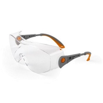 Очки защитные JSG-3911 Oculus открытого типа с боковой защитой и регулировкой, прозрачные линзы