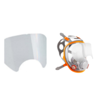 Защитная самоклеящаяся пленка для полнолицевых масок Jeta Safety 5950, 6950.