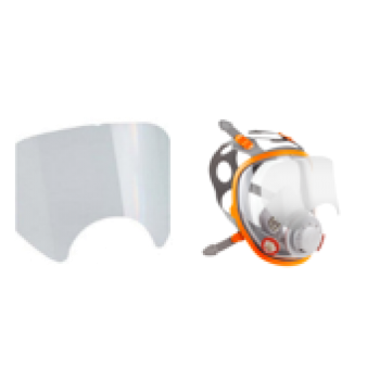 Защитная самоклеящаяся пленка для полнолицевых масок Jeta Safety 5950, 6950.