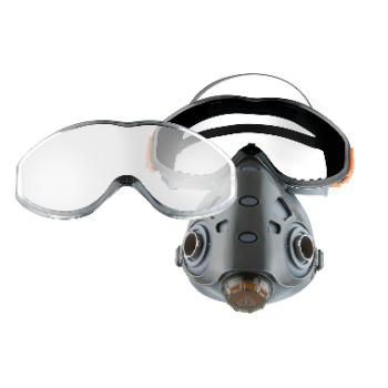 79501 Линза защитная для полумаски с интегрированными очками Jeta Safety Air Optics