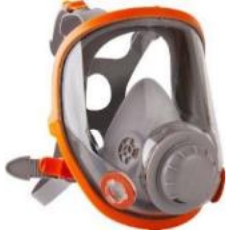 Полнолицевая маска Jeta Safety промышленная из силикона, размер L